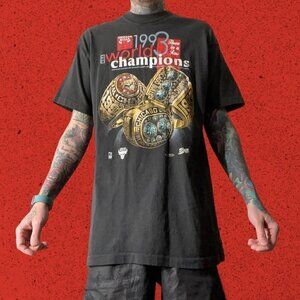 Chicago Bulls Vintage SINGLE STITCH Shirt